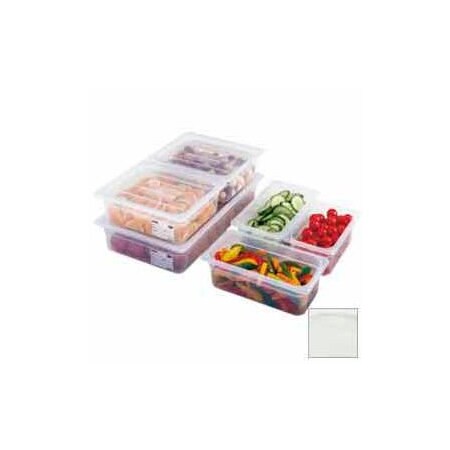 Cambro Cambro - Food Pan Cover, 1/2 Size, With Handle, Translucent Polypropylene, NSF 20PPCH190